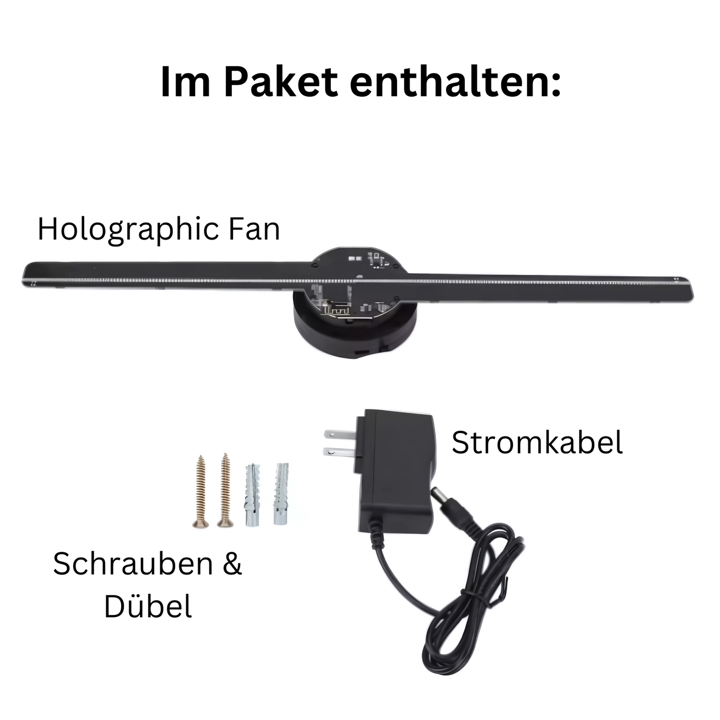 3D Holographic Fan